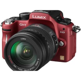 Reflex Panasonic Lumix DMC-GH1 - Rojo + Objetivo Lumix G VARIO 14-140 mm f/4-5.8