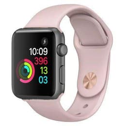 Apple Watch (Series 3) 2017 GPS 42 mm - Aluminio Gris espacial - Deportiva Rosa