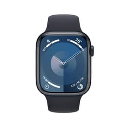 Apple Watch Series 9 (2023) GPS + Cellular 45 mm - Aluminio Medianoche - Correa deportiva Midnight