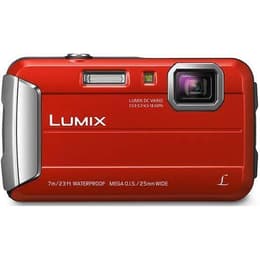 Cámara compacta Lumix DMC-FT25 - Rojo + Panasonic Lumix DC Vario ASPH f/3.9-5.7