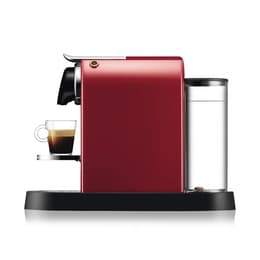 Cafeteras Expresso Compatible con Nespresso Krups Nespresso Citiz XN741510 L - Rojo