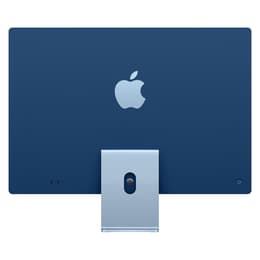 iMac 24" (2021) M1 de Apple con CPU de 8 núcleos GPU de 7 núcleos - 256 GB SSD - 8 GB QWERTY - Portugués Vidrio estándar
