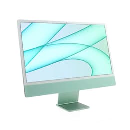 iMac 24" (2023) M3 de Apple con CPU de 8 núcleos GPU de 10 núcleos - 512 GB SSD - 8 GB AZERTY - Francés Vidrio estándar
