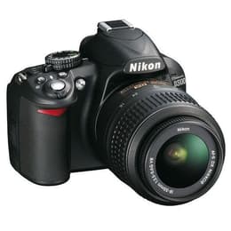 Reflex Nikon D3100 Negro + Objetivo Nikon DX AF-S Nikkor 18-55mm 1:3.5-5.6 G