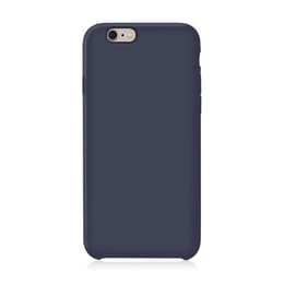 Funda iPhone 6 Plus/6S Plus y 2 protectores de pantalla - Silicona - Azul