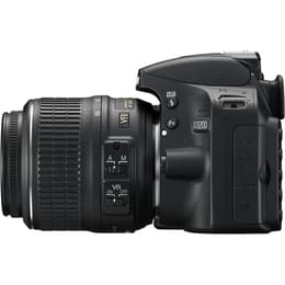 Réflex - Nikon D3200 Negro + objetivo Nikon AF-S DX Nikkor 18-55mm f/3.5-5.6 VR II