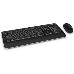 Microsoft Teclado AZERTY Francés Wireless Wireless 3050 Desktop