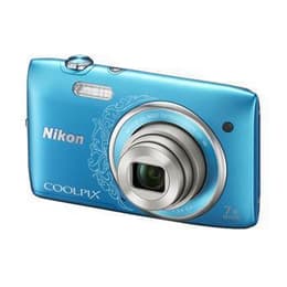 Compacto - Nikon Coolpix S3500 - Arabesque Blue