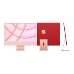 iMac 24" (2021) M1 de Apple con CPU de 8 núcleos GPU de 8 núcleos - 256 GB SSD - 8 GB QWERTY - Inglés Vidrio estándar