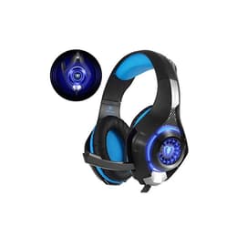 Cascos reducción de ruido gaming micrófono Beexcellent GM-1 - Negro/Azul