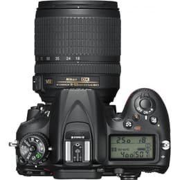 Réflex D7200 - Negro + Nikon AF-S DX Nikkor 18-105mm f/3.5-5.6G ED VR f/3.5-5.6