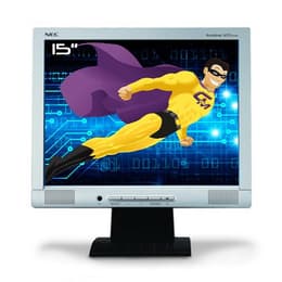 Monitor 15" LCD Ecran PC Pro 15", NEC AccuSync ASLCD52VM-BK LCD TFT VGA 1024x768 75Hz Inclinable