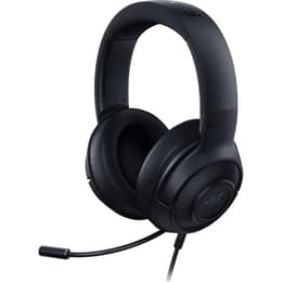 Cascos gaming con cable micrófono Razer Kraken X - Negro