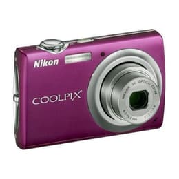 Cámara compacta Coolpix S220 - Púrpura + Nikon Nikkor 3X Optical Zoom 35-105mm f/3.1-5.9 f/3.1-5.9