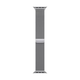 Apple Watch Series 9 (2023) GPS + Cellular 41 mm - Acero inoxidable Plata - Pulsera Milanese Loop Gris