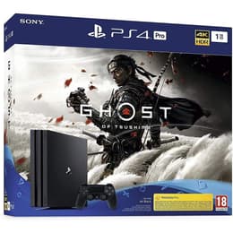 PlayStation 4 Pro 1000GB - Negro + Ghost of Tsushima