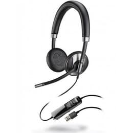 Cascos con cable micrófono Plantronics C725 ANC - Negro