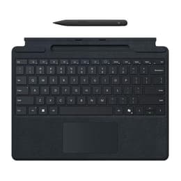 Microsoft Teclado QWERTY Wireless retroiluminado Surface Pro X / 8 / 9 Signature Keyboard, with Copilot Button + Slim Pen