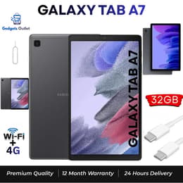Galaxy Tab A7 32GB - Gris Oscuro - WiFi + 4G