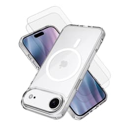 Funda iPhone Air y 2 protectores de pantalla - TPU - Transparente