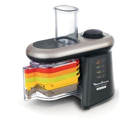 Picadora Moulinex DJ905810 Fresh Express Cube and Stick L - Negro/Plata