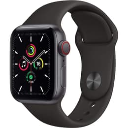 Apple Watch (Series SE) 2020 GPS + Cellular 40 mm - Aluminio Gris - Correa deportiva Negro