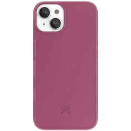 Funda iPhone 13 mini - Material natural - Rojo