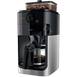 Cafeteras express con molinillo Compatible con Nespresso Philips HD7767 / 00 1.2L - Negro