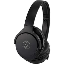Cascos reducción de ruido con cable + inalámbrico micrófono Audio Technica ATH-ANC500BT - Negro