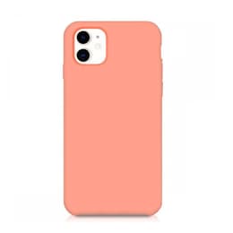 Funda iPhone 12 Mini - Silicona - Naranja albaricoque