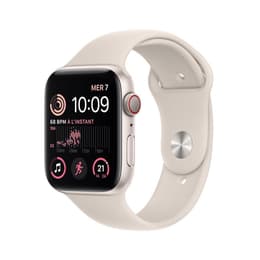 Apple Watch (Series SE) 2022 GPS 40 mm - Aluminio Blanco estrella - Correa deportiva Blanco estrella