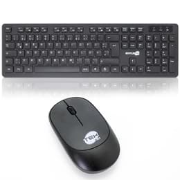 Simpletek Teclado QWERTZ Alemán Wireless MK-03B