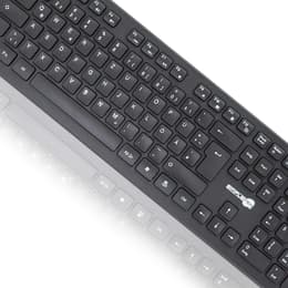 Simpletek Teclado QWERTZ Alemán Wireless MK-03B