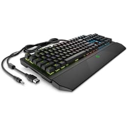 Hp Teclado QWERTZ Alemán retroiluminado Gaming-Keyboard 800
