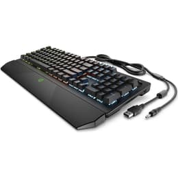 Hp Teclado QWERTZ Alemán retroiluminado Gaming-Keyboard 800
