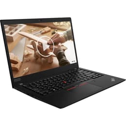 Lenovo ThinkPad T490s 14" Core i5 1.6 GHz - SSD 256 GB - 8GB - QWERTY - Danés