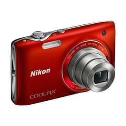 Cámara Compacta - Nikon Coolpix S3100 - Rojo