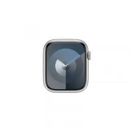 Apple Watch Series 9 (2023) GPS 45 mm - Aluminio Plata - Correa deportiva Blanco estrella