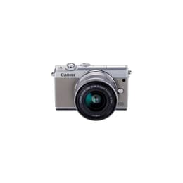 Híbrida EOS M100 - Gris + Canon Canon Zoom Lens EF-M 15-45 mm f/ 3.5-6.3 IS STM f/3.5-6.3