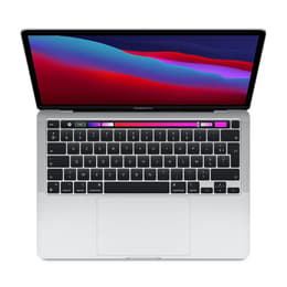 MacBook Pro 13" (2020) - M1 de Apple con CPU de 8 núcleos y GPU de 8 núcleos - 8GB RAM - SSD 2000GB - Pantalla estándar - QWERTZ - Alemán