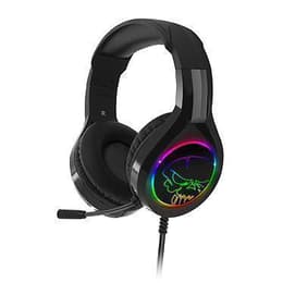 Cascos reducción de ruido gaming con cable micrófono Spirit Of Gamer MIC-PH8 - Negro