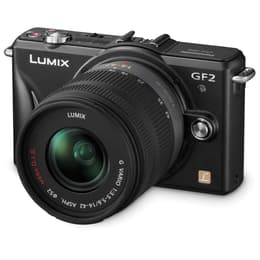 Lumix DMC-GF2 - Negro + Panasonic Lumix G Vario 14-42mm f/3.5-5.6 MEGA O.I.S f/3.5-5.6