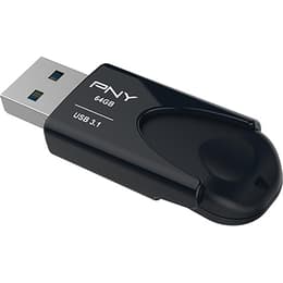 Clé USB 3.1 Attaché 4 64GB Noire PNY Llave USB