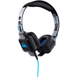 Cascos reducción de ruido con cable micrófono Quiksilver QS-1 studio - Negro/Azul