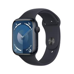 Apple Watch () 2023 GPS 45 mm - Aluminio Medianoche - Correa deportiva Midnight