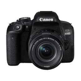 Réflex Canon EOS 800D - Negro + EF-S 18-55mm f/3.5-5.6 IS STM