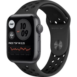 Apple Watch (Series 4) 2018 GPS 44 mm - Aluminio Gris espacial - Deportiva Nike Antracita/negro