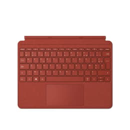 Teclado AZERTY Francés Wireless MICROSOFT Clavier Type Cover Surface Rouge Coquelicot pour Surface Go 3 - AZERTY