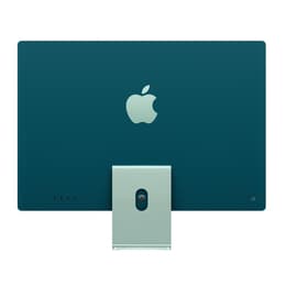 iMac 24" (2021) M1 de Apple con CPU de 8 núcleos GPU de 8 núcleos - 512 GB SSD - 8 GB QWERTY - Inglés Vidrio estándar