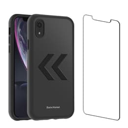 Back Market Funda iPhone XR y pantalla protectora - Plástico reciclado - Negro